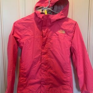 The North Face Pink Rain Jacket